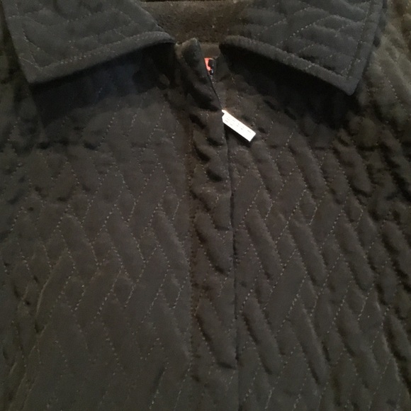 Black Quilted Jacket - Picture 3 of 6